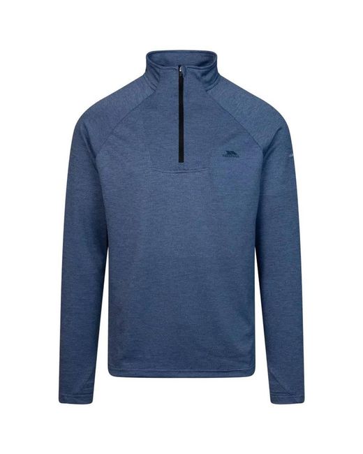 Trespass Blue Valin Long-Sleeved Top Tone Marl) for men