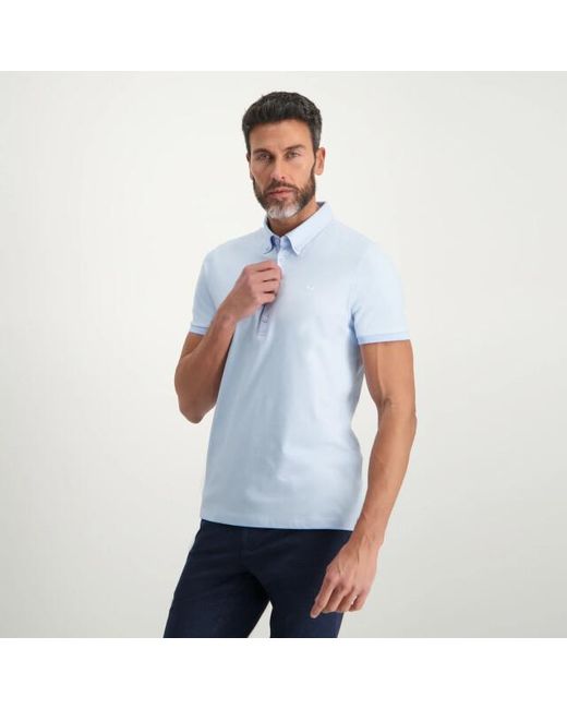 BLUE INDUSTRY Button-Down Polo in het Blue voor heren
