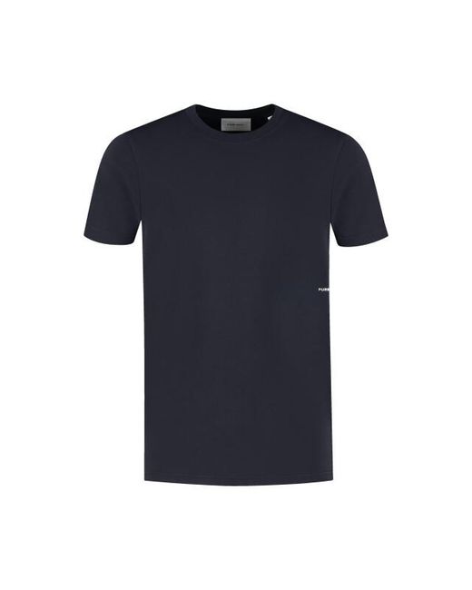 Pure Path Regular Fit T-Shirts in het Blue voor heren