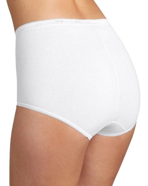 Sloggi Basic+ Maxi 4-Pack in het White