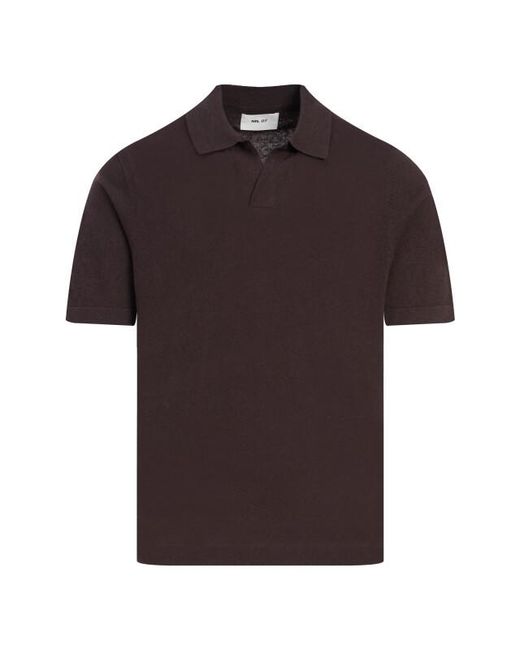 NN07 Polo in het Brown voor heren