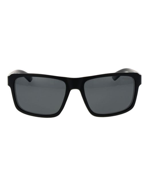 Polaroid Black Plastic Sunglasses for men