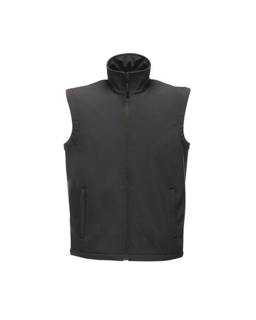 Regatta Black Professional Classic Lightweight Softshell Bodywarmer for men