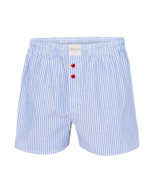 Phil & Co. Berlin Boxer Classics 6-Pack in het Blue voor heren