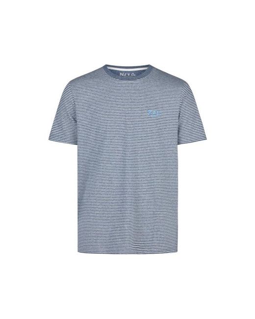 Phil & Co. Berlin Shortama Korte Pyjama Set Grijs/Donkerblauw Gestreept in het Blue voor heren
