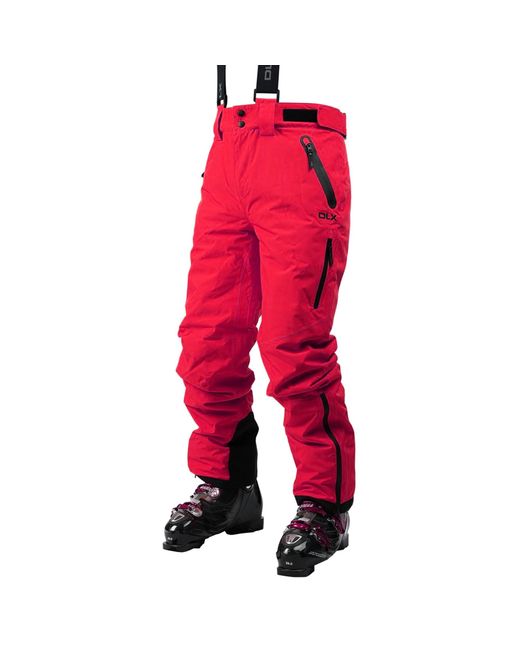 Trespass Red Kristoff Ski Trousers for men