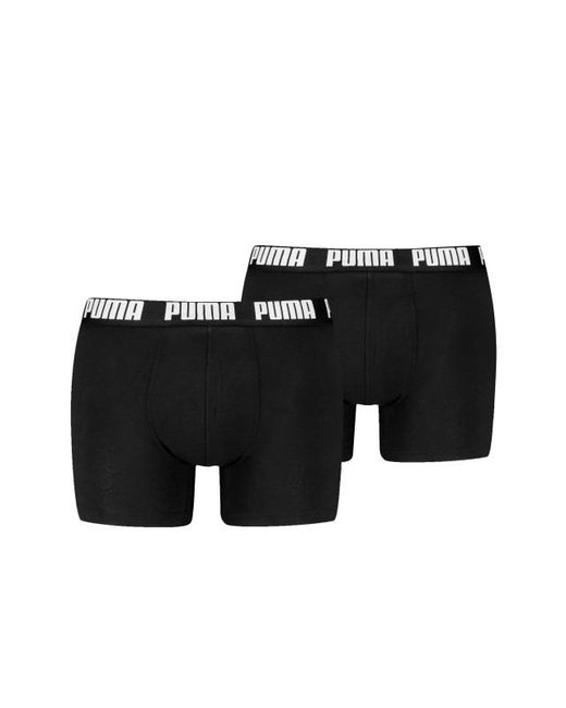 PUMA Basic Boxer 2-Pack 701226387 in het Black voor heren