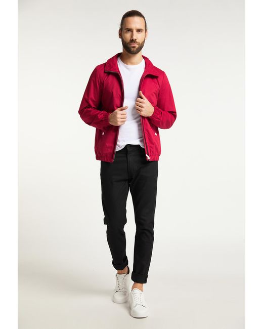 Dreimaster Blouson in het Red voor heren