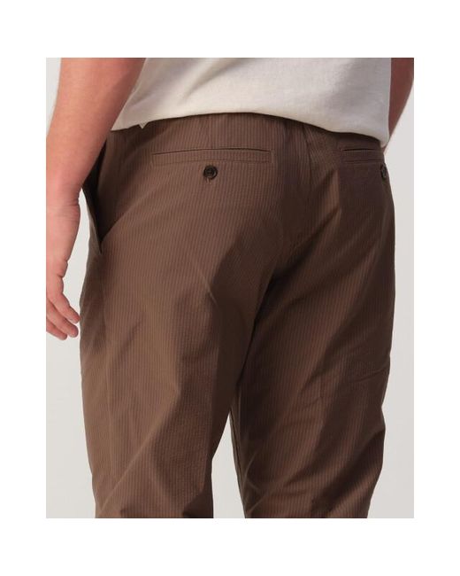 NN07 Chino in het Brown voor heren
