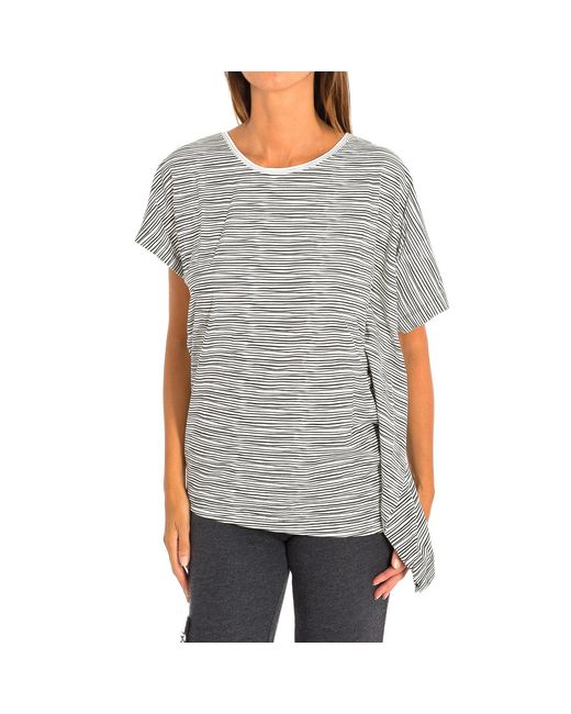 Zumba Gray Short-Sleeved Round Neck Sports T-Shirt Z1T00682