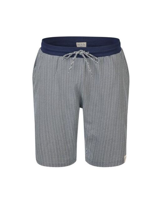 Phil & Co. Berlin Shortama Korte Pyjama Set Palm Blauw in het Blue voor heren