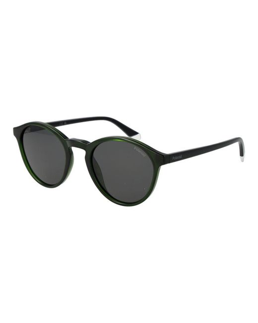 Polaroid Black Bicolor Plastic Sunglasses for men