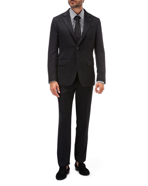Billionaire Blazer Crest in het Black voor heren