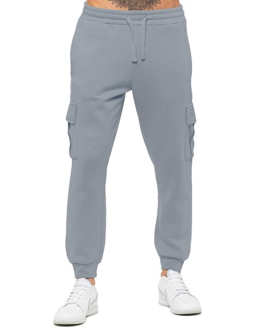 Enzo Cargo Joggers in het Blue voor heren