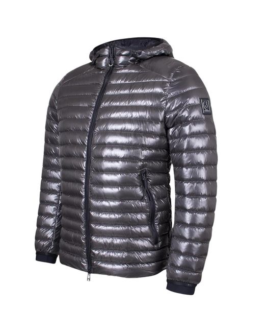 Belstaff Airspeed Down Filled Jacket in het Gray voor heren