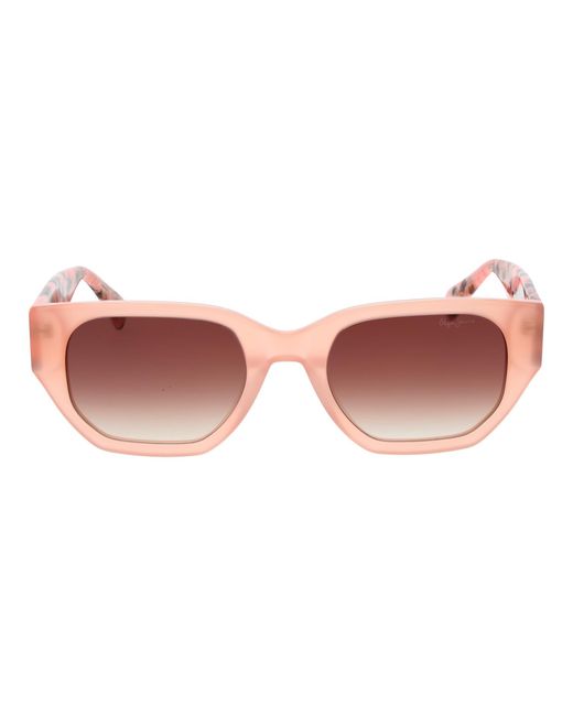 Pepe Jeans Pink Sunglasses Pj7411 356 52
