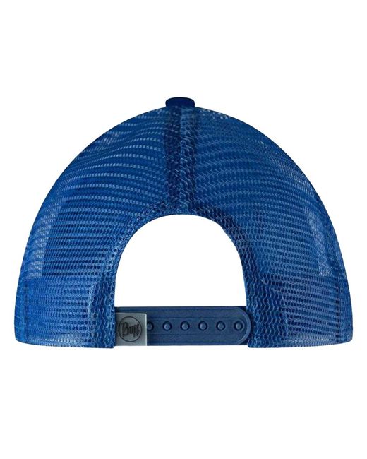 Buff Logo Trucker Pet in het Red