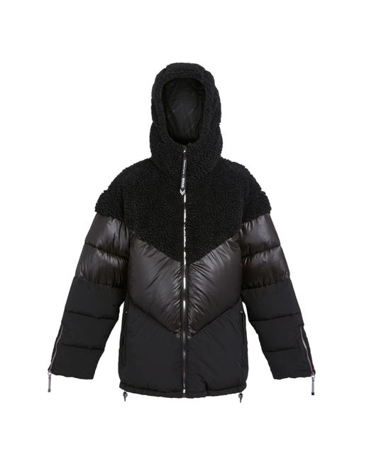 Regatta Black Ladies Christian Lacroix Sete Baffled Padded Jacket