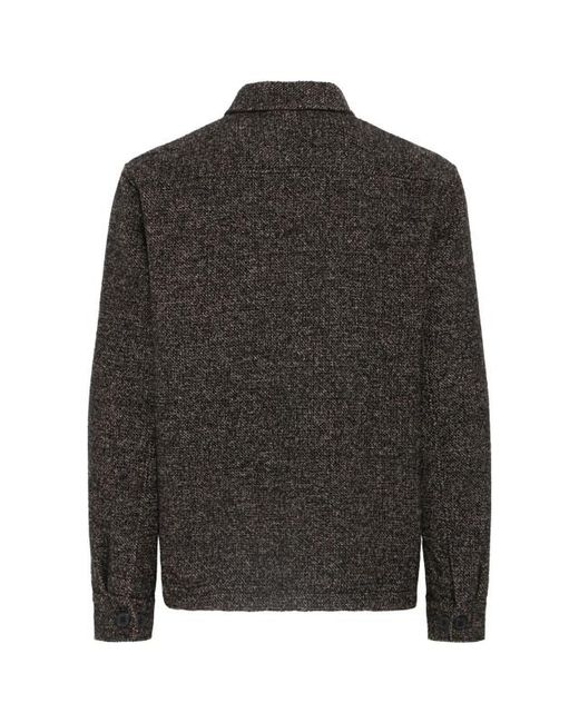 Solid Solid Casual Vest in het Black voor heren