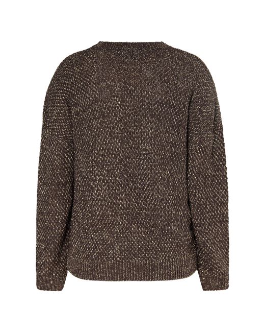 Usha Brown Strickpullover Damen