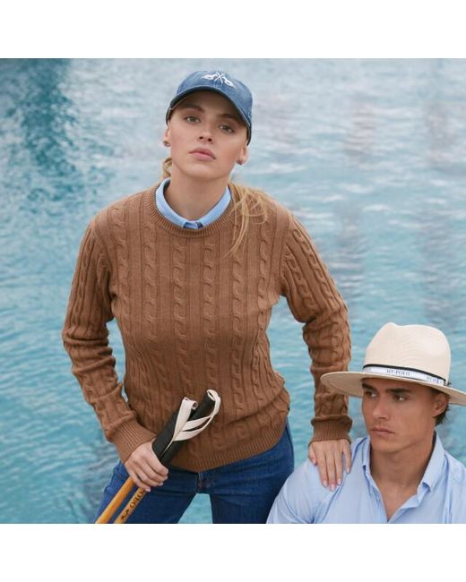 HV Polo Pullover Hvptally in het Brown