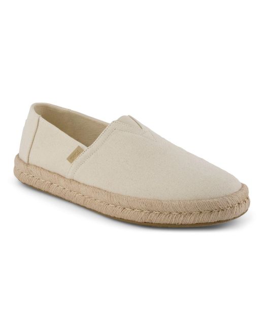 TOMS White Alpargata Rope 2.0 Cotton Sandals
