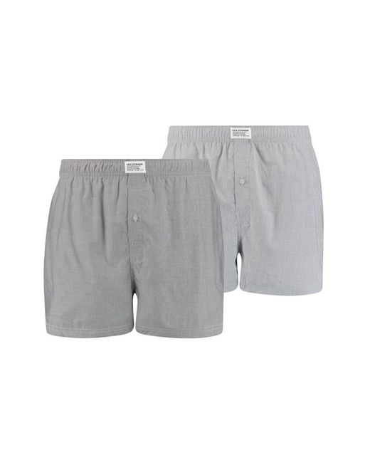 Levi's Levi's Geweven Boxershorts in het Gray voor heren