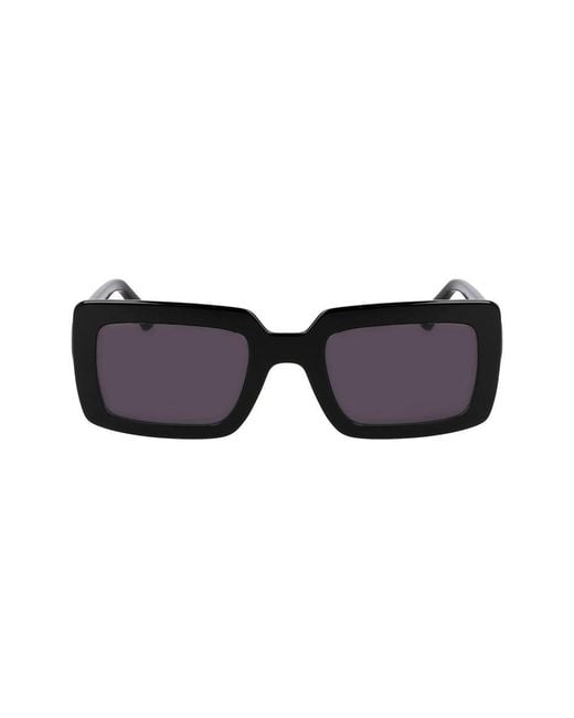 Longchamp Black Injected Sunglasses