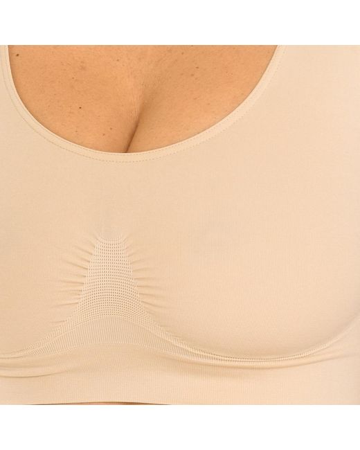 Intimidea Comfort Sportbeha Met Shaping Effect 110590 Voor in het Natural