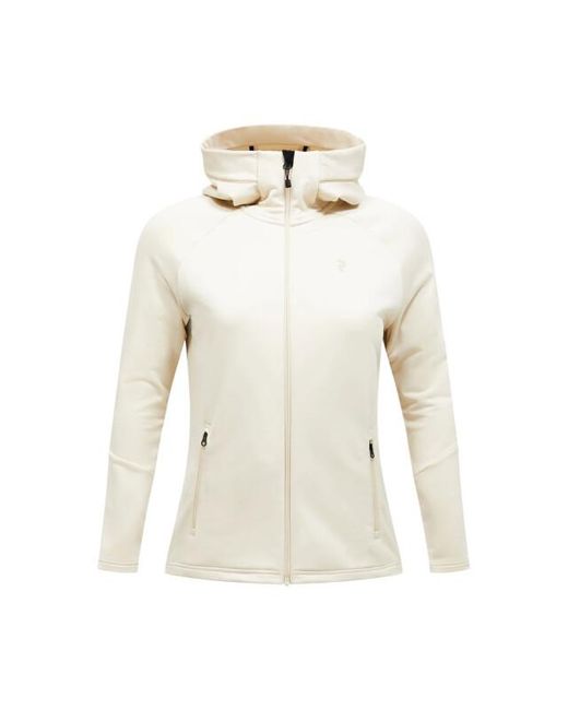 Peak Performance Fleece Vest in het Natural