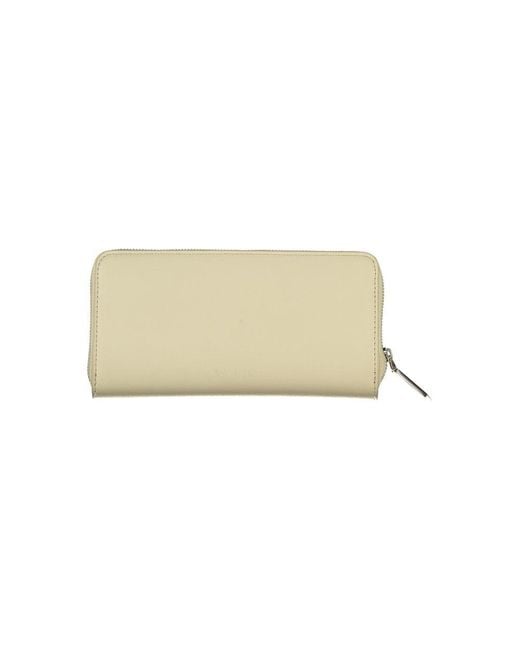 Calvin Klein Natural Elegante geldbrse mit rfid-blockierung