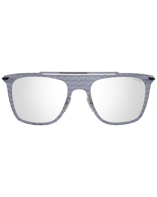Police Gray Plastic Sunglasses for men