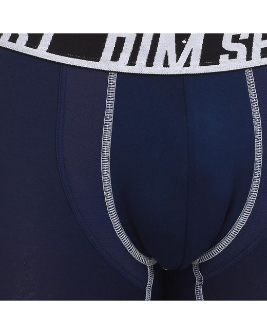 Dim Pack-2 Boxers Eco Ademende Stof D0A6V in het Blue voor heren