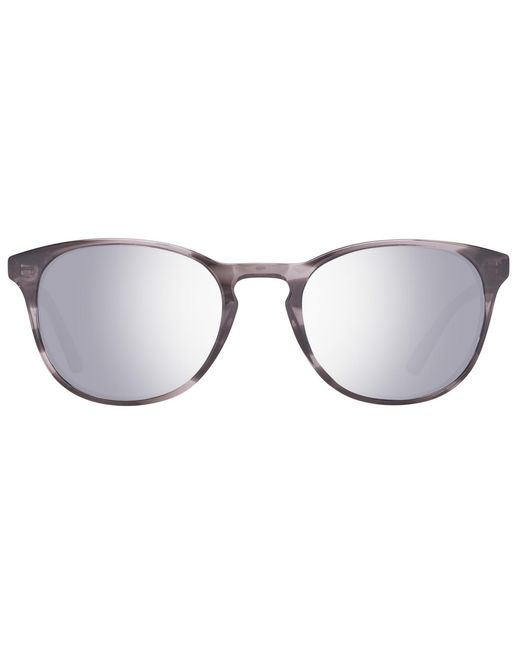 Helly Hansen Accessoires ,Grijs ,Grijze Plastic Zonnebril in het Metallic