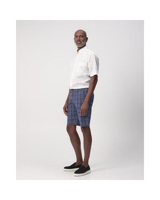 Campbell Checkford Short in het Blue voor heren