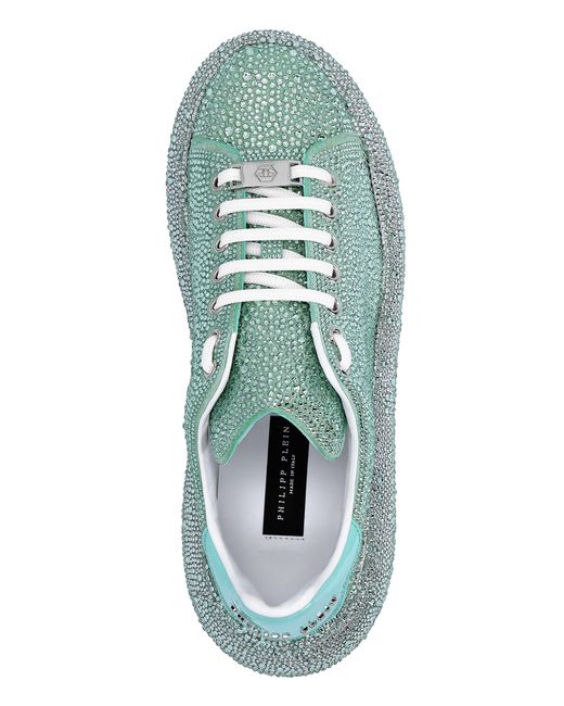 Philipp Plein Green Läufer Sneaker