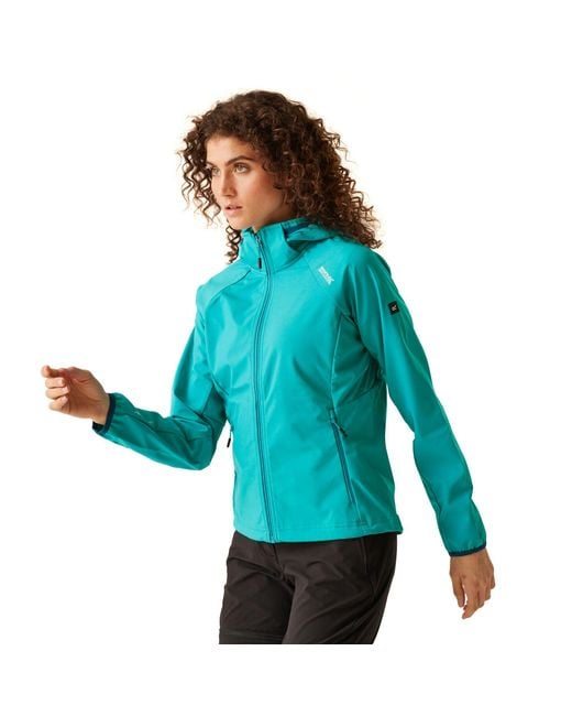 Regatta Blue Ladies Bourda Soft Shell Jacket (Tahoe/Moroccan)