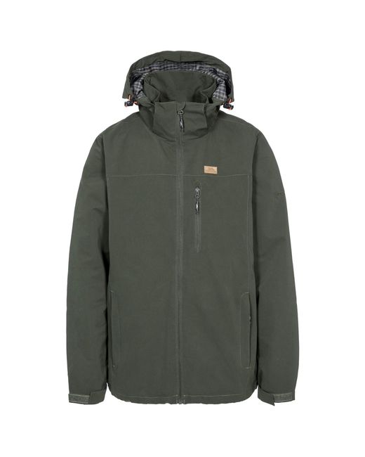 Trespass Green Weir Waterproof Jacket for men