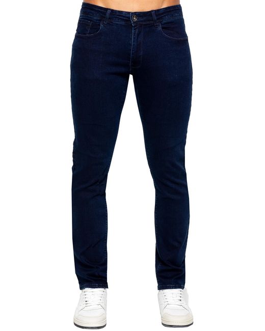 Eto Rechte Benen Jeans in het Blue voor heren