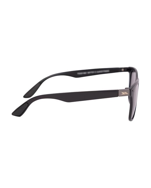 Trespass Gray Adult Matter Logo Etched Sunglasses (Matt)