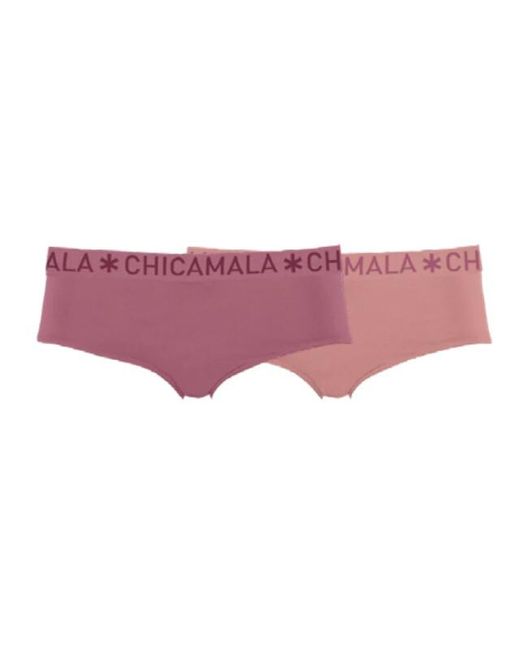 MUCHACHOMALO 2-Pack Briefs in het Purple