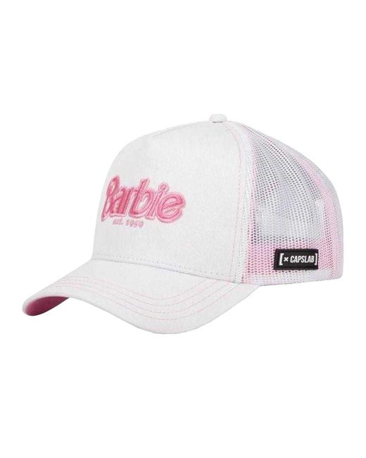 Capslab White Trucker Cap Für Damen