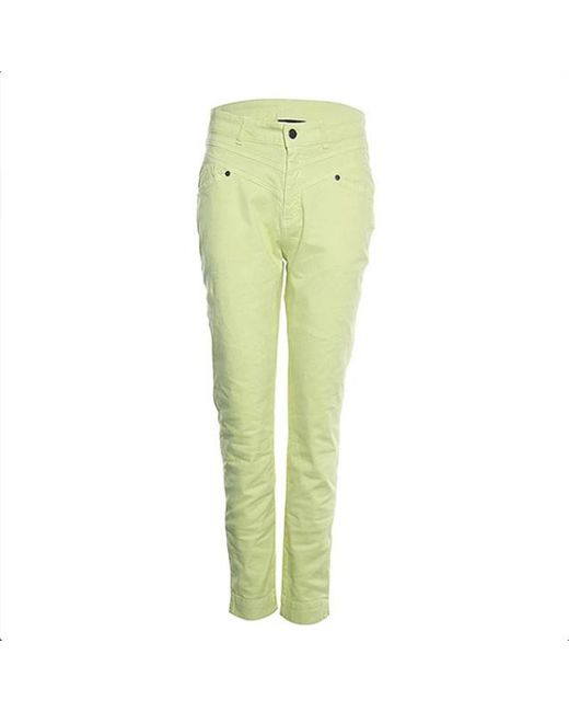 Poools Broek 3132-Lemon in het Green