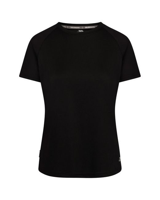 Trespass Black Ladies Claudette Active Top