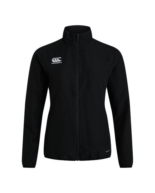 Canterbury Black Ladies Club Track Jacket