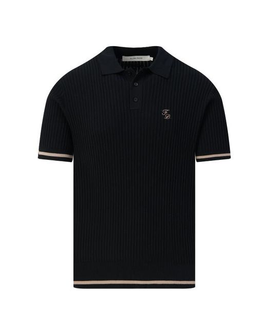 Filling Pieces Polo in het Black voor heren