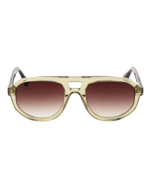 Ted Baker Brown Acetate Sunglasses for men