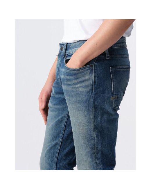 Denham Razor Jeans in het Blue voor heren