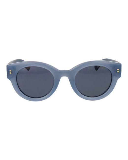Polaroid Blue Plastic Sunglasses