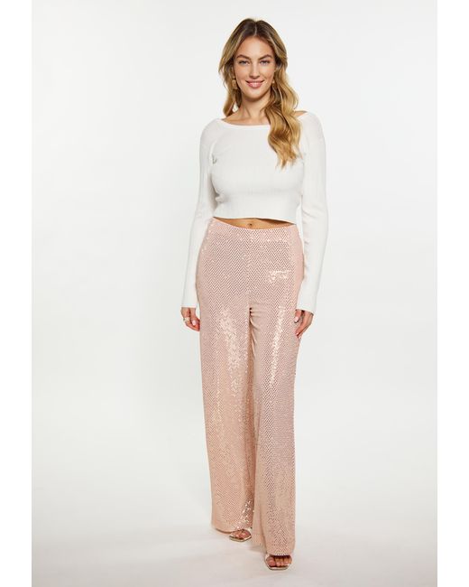 faina Blouse Wolwit in het White